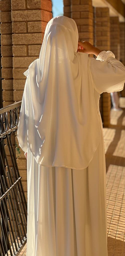 Pleated Abaya Set (Crepe) Ihram for Women