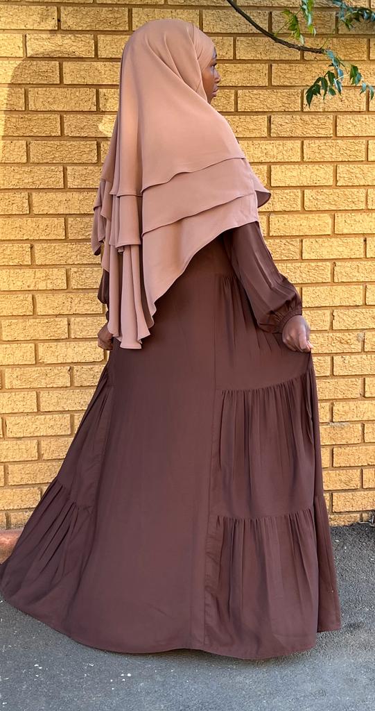 Moon Three Layer Khimar