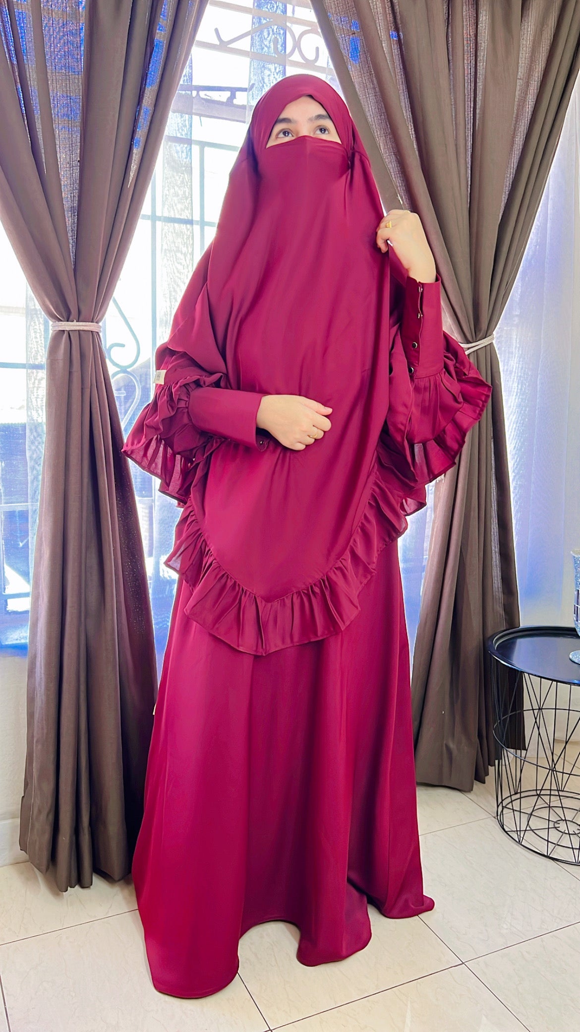 Aisha Abaya Set