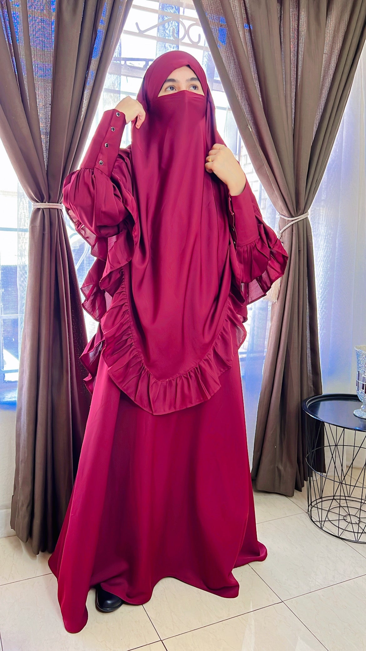 Aisha Abaya Set